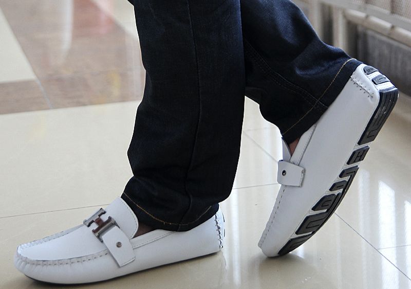 white loafers for men