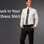 tuck in dress shirt