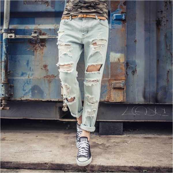 Ripped Jeans Fashion – Keep Fancy With Raw Style